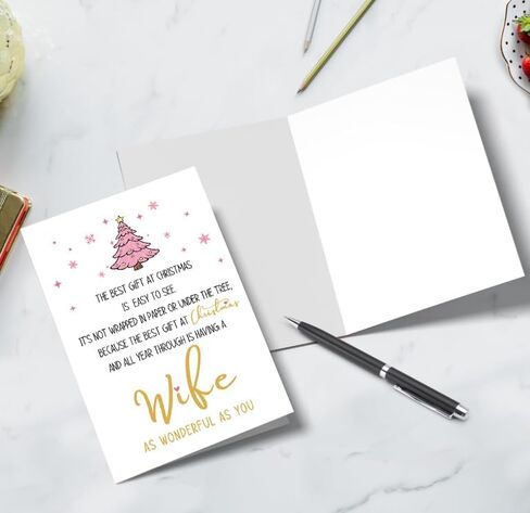 Perfect Son Christmas Card, Special Christmas Cards Gifts for Dad Mom from Son, Cute Christmas Card for Adult Son, Lovely Son Christmas Gifts Ideas for Children from Family in Saudi Arabia