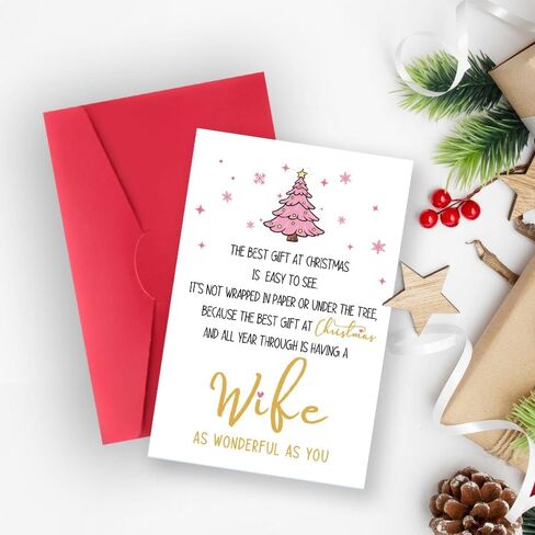 Perfect Son Christmas Card, Special Christmas Cards Gifts for Dad Mom from Son, Cute Christmas Card for Adult Son, Lovely Son Christmas Gifts Ideas for Children from Family in Saudi Arabia