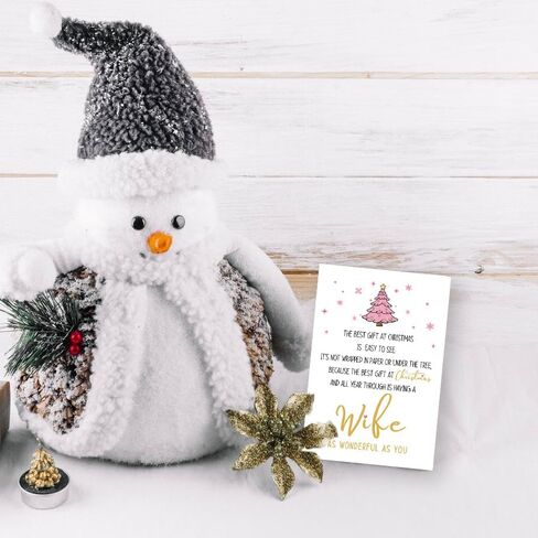 Perfect Son Christmas Card, Special Christmas Cards Gifts for Dad Mom from Son, Cute Christmas Card for Adult Son, Lovely Son Christmas Gifts Ideas for Children from Family in Saudi Arabia