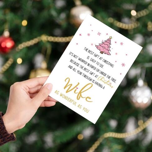 Perfect Son Christmas Card, Special Christmas Cards Gifts for Dad Mom from Son, Cute Christmas Card for Adult Son, Lovely Son Christmas Gifts Ideas for Children from Family in Saudi Arabia