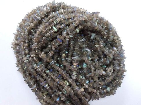 Genuine Aquamarine Chips Gemstone Beads 5-8mm Irregular Shaped Crystal Chip Stone Loose Bead for Jewelry Making 1 Strand 32" in Kuwait