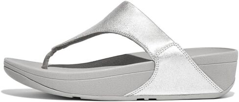 Fitflop Women's Lulu Leather Toe-Post Thong Sandals, Brown Bronze 012, 8 in Saudi Arabia