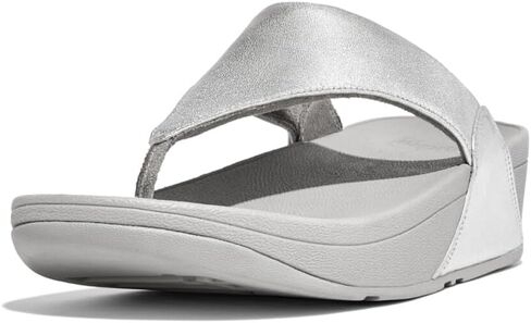 Fitflop Women's Lulu Leather Toe-Post Thong Sandals, Brown Bronze 012, 8 in Saudi Arabia