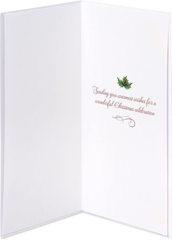 Papyrus Christmas Tree Card - Red, Green and Gold Trio (A Special Wish) in Saudi Arabia