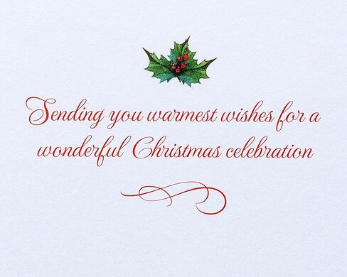 Papyrus Christmas Tree Card - Red, Green and Gold Trio (A Special Wish) in Saudi Arabia