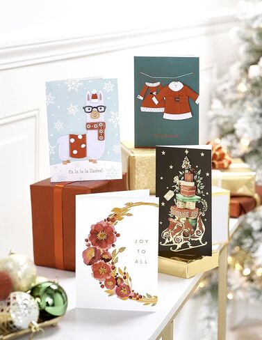 Papyrus Christmas Tree Card - Red, Green and Gold Trio (A Special Wish) in Saudi Arabia