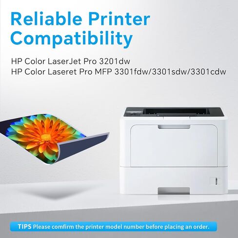 خرطوشة حبر بديلة 218X عالية الإنتاجية لـ HP 218X/218A متوافقة مع HP Color Laser Jet Pro 3201dw MFP 3301cdw MFP 3301fdw MFP 3301sdw W2180X W2181X W2182X W2183X (4 BK/Y/C/M) (بدون شريحة) in Kuwait
