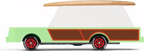 مجموعة CANDYCAR® الخشبية المصبوبة - عربة ركوب الأمواج، سيارة لعبة فاخرة مصنوعة يدويًا من خشب الزان in Kuwait