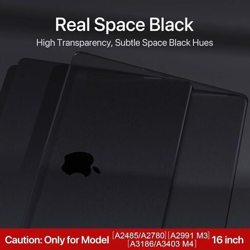 Soonjet for MacBook Pro 16 inch Case M5-M1 2026-2021 Pro/Max, Matte Black in Saudi Arabia