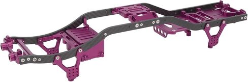 طقم هيكل إطار RC، ملحق شعاع إطار تعليق بقاعدة عجلات من ألياف الكربون لزاحف 1/10 SCX10 RC () in Saudi Arabia