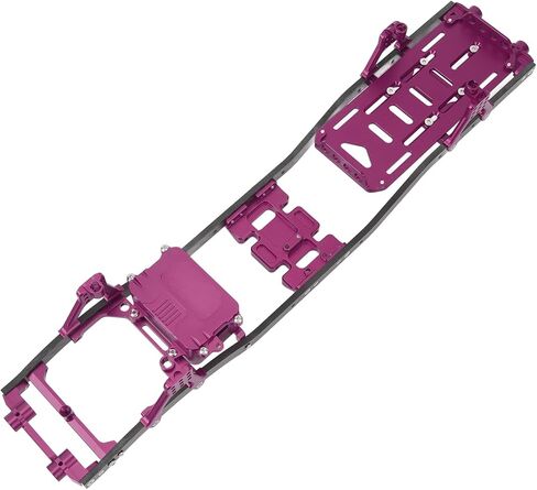 طقم هيكل إطار RC، ملحق شعاع إطار تعليق بقاعدة عجلات من ألياف الكربون لزاحف 1/10 SCX10 RC () in Saudi Arabia