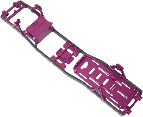 طقم هيكل إطار RC، ملحق شعاع إطار تعليق بقاعدة عجلات من ألياف الكربون لزاحف 1/10 SCX10 RC () in Saudi Arabia