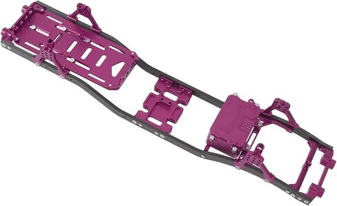 طقم هيكل إطار RC، ملحق شعاع إطار تعليق بقاعدة عجلات من ألياف الكربون لزاحف 1/10 SCX10 RC () in Saudi Arabia