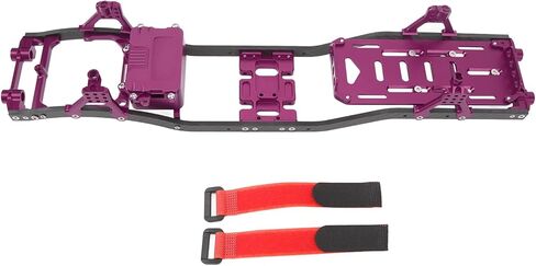 طقم هيكل إطار RC، ملحق شعاع إطار تعليق بقاعدة عجلات من ألياف الكربون لزاحف 1/10 SCX10 RC () in Saudi Arabia