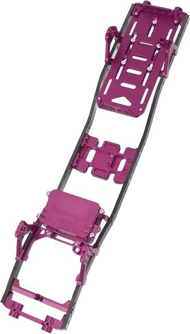 طقم هيكل إطار RC، ملحق شعاع إطار تعليق بقاعدة عجلات من ألياف الكربون لزاحف 1/10 SCX10 RC () in Saudi Arabia