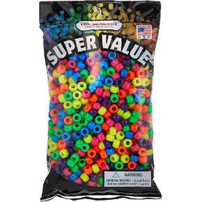 The Beadery 750V-077 Pony Beads 6x9mm 900/Pkg