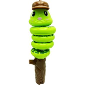 Cartoon Animal Whistle Spinning Toys for Children, Suitable for Filling Gift Bags at Children's Birthday or Holiday Parties, Interesting Sensory Toys (Green)