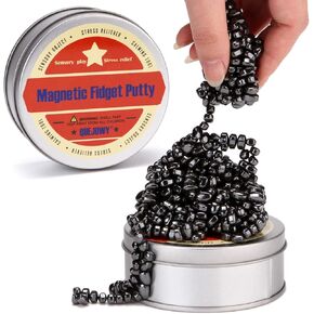550pcs Multicolor Ferrite Stones Fidget Toys for Adults, Seriously Satisfying Toy Gravels Ferrite Putty Toys Stress Relief Desk Toys for Office