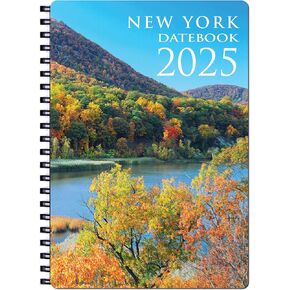 2025 New York City Datebook & City Planner – Resource Guide with Daily, Weekly & Monthly Views – 3-Year Reference Calendar - Multi-Purpose Travel Notebook Guide & Adventure Diary