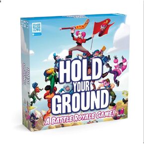Buffalo Games - Hold Your Ground - Deck Building Action Game - Survival Space Shrinking Action - Strategic Position Game - Ages 8 and Up