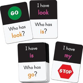 Really Good Stuff I Have, Who Has? Small Group Dolch Pre-Primer Words - 60 cards