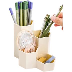 Pencil Holder for Desk Pens Cup Pencil Organizer Cute Pen Holder Office Desktop Supplies and Accessories for Desk for Office/Colleage/Home
