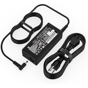Original 65W Laptop Charger fit for HP Probook 450 640 Elitebook 830 850 Pavilion x360 15-f211wm 15-f272wm 710412-001 741727-001 19.5V 3.33A Power Ac Adapter(Compatible for HP 45W 19.5V 2.31A 4.5mm)