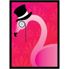 Tophat Flamingo Card Sleeves (50ct)