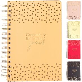 The Gratitude Journal for Women 2025: Thankfulness Prompts, Daily Affirmations, Guided Planner, Self-Care Gift, Mindfulness Workbook for Self-Love, Personal Growth, and Happiness Journaling - Orange