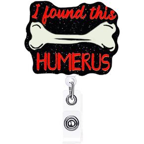 Funny Dietary Badge Reel Holder Nurse Teacher Nursing Medical Acrylic Badge Reels Retractable for Nurses Cute Glitter Badge Clip RN CNA LPN LVN ID Name Card Accessories Assistant Gift