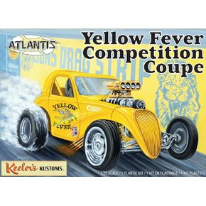 ATLANTIS TOY & HOBBY Plastic Model KIT Coupe KEEL, Molded Color