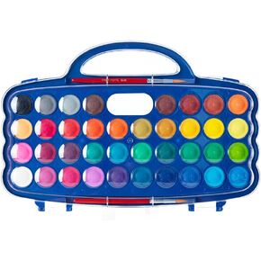 M&G Watercolor Paint Set, 48 Colors Painting with Water Brush Pens, Great for Kids and Adults, Art Supplies, Perfect Starter Kit for Painting