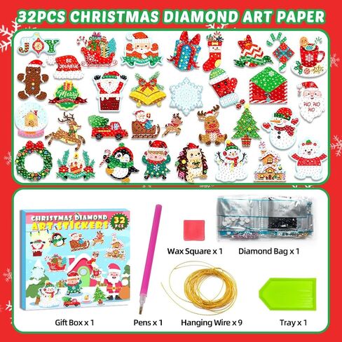 MDCGFOD 5D Diamond Art Stickers for Kids Kits by Numbers Cute Animals Creative Diamond Art for Kids Crafts for Girls Ages 6-12 Easy for Kids Adult Beginners to DIY in Saudi Arabia