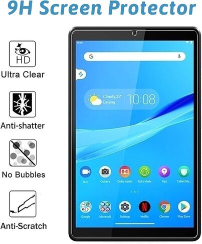 [عبوة من قطعتين واقي شاشة لجهاز Lenovo Tab M11 مقاس 11 بوصة 2024، [مقاوم للخدش] [خالٍ من الفقاعات] طبقة شاشة من الزجاج المقوى in Kuwait