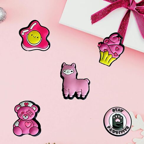 25 قطعة زينة وردية ساحرة لإكسسوارات السدادات دبابيس للفتيات والنساء هدايا وردية لطيفة، إكسسوارات زينة أحذية وردية in Kuwait