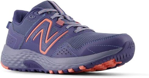 New Balance Women's 410V8 Running Shoes, Future White/Inf Lilac/Clat, 9.5 Wide in Saudi Arabia