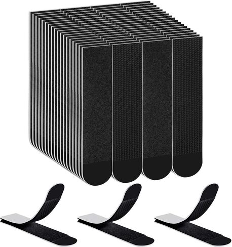 Ainiv 32-Pairs(64 Strips) Large Picture Hanging Strips Heavy Duty, Adhesive Hook and Loop Mounting Tapes Damage Free No Nails Picture Hangers for Frame Hanging Poster Strips Christmas Decorations in Saudi Arabia