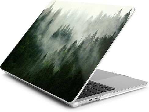 Batianda Case for 15-inch MacBook Air 2024 M3 2023 M2 Chip Model A3114/A2941, Unique Designed Protective Plastic Hardshell & Keyboard Cover -Durable Scratch-Resistant, Scientific Formula in Kuwait