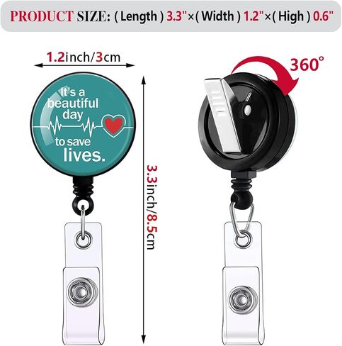 L&D We Bring Out The Kid in You,Funny Badge Reel，Retractable ID Card Badge Holder with Alligator Clip，Nurse Badge Reel，NICU OB L&D Labor and Delivery Nurses Name Tag Card in Saudi Arabia
