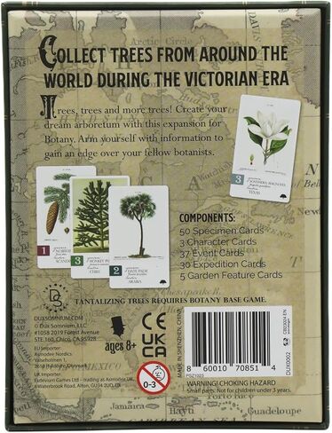 Botany: Tantalizing Trees Expansion | Family Strategy Game for Young Botanists and Adults | Ages 8+ | for 1-5 Players | Average Playtime 45-90 mins | Perfect for Family Game Night in Saudi Arabia