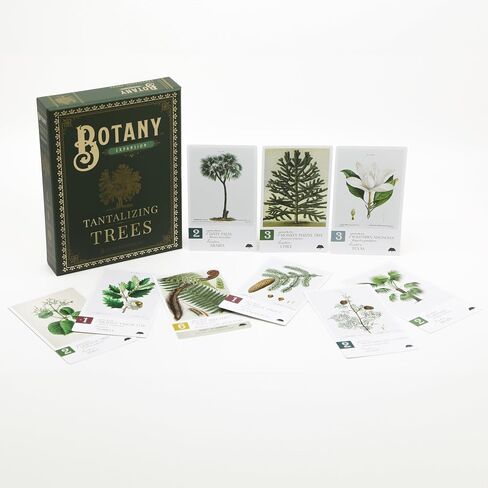 Botany: Tantalizing Trees Expansion | Family Strategy Game for Young Botanists and Adults | Ages 8+ | for 1-5 Players | Average Playtime 45-90 mins | Perfect for Family Game Night in Saudi Arabia
