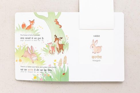Bilingual Hindi-English Interactive Children's Book | Learn Hindi | Dry-Erase Writeable with Lift-The-Flaps and Audiobook (My Beautiful Earth) in Saudi Arabia