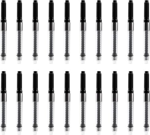 Fountain Pen Screw Ink Drawer Ink Converter Screw-in Style Universal European Standard 2.6mm Converter for Writing and Correction Supplies (20pcs) in Saudi Arabia