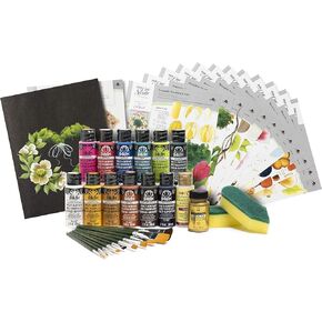 FolkArt One Stroke Wreath of the Month Paint Kit