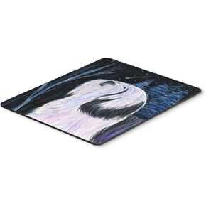 Caroline's Treasures SS8348MP Tibetan Terrier Mouse Pad, Hot Pad or Trivet for Home Office Gaming Working Computers Laptop Mouse Mat,Washable Large Mousepad