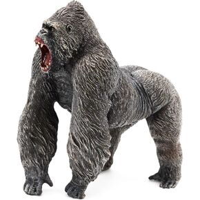 Gorilla King Kong Toys Action Figure Rampage Gorilla Fight Mode Gorilla Ape Solid Wild Animal Figurines for Role Playing Story Telling Toy