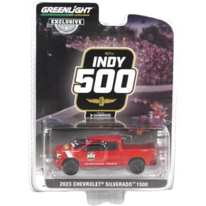 Greenlight 30457 2023 Chevy Silverado 1500-2023 107th Running of The 500 Official Truck (Hobby Exclusive) 1:64 Scale Diecast