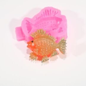Super Glossy Fish Shape Silicone Molds Chocolate Mold for Cake Decoration Fishes Resin Mold Epoxy Mold