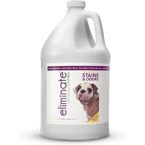 Health Extension Eliminate Enzymatic Stain & Odor Remover, 128 Oz - Natural Ingredients, Safe for Pets & People, Effective on Carpets, Hard Floors, and Pet Bedding