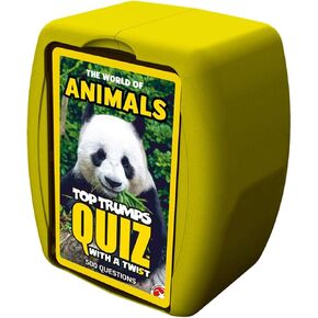 Top Trumps Wildlife: Quiz Games - Trivia Quiz - Kids Games for Learning - Great Travel Games and Road Trip Games - Trivia Outdoor Games- Family Games for Kids and Adults 2+ Players